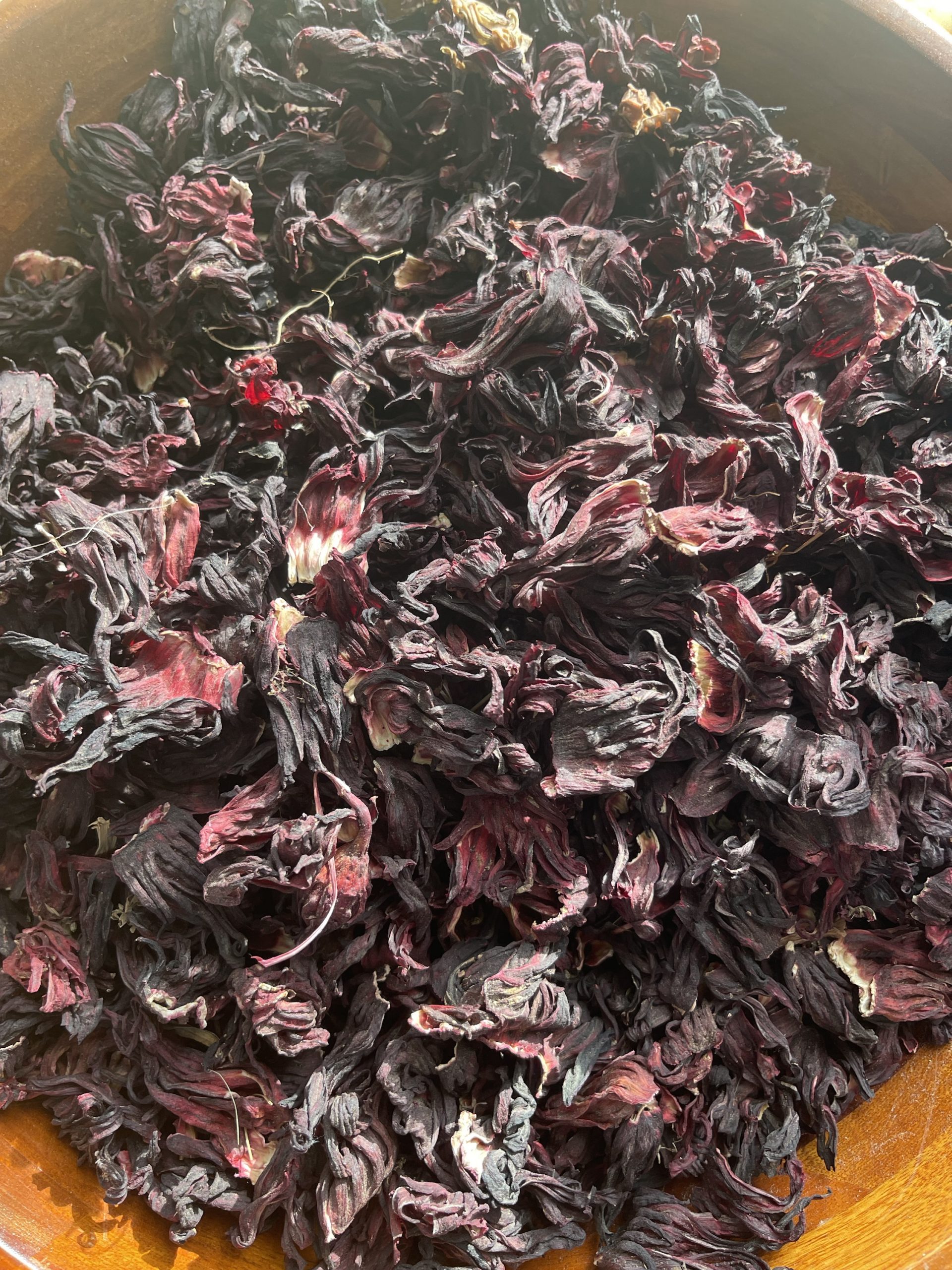 Fleurs d’hibiscus(ou Feuilles de bissap )-excellente source d’antioxydants – Image 2